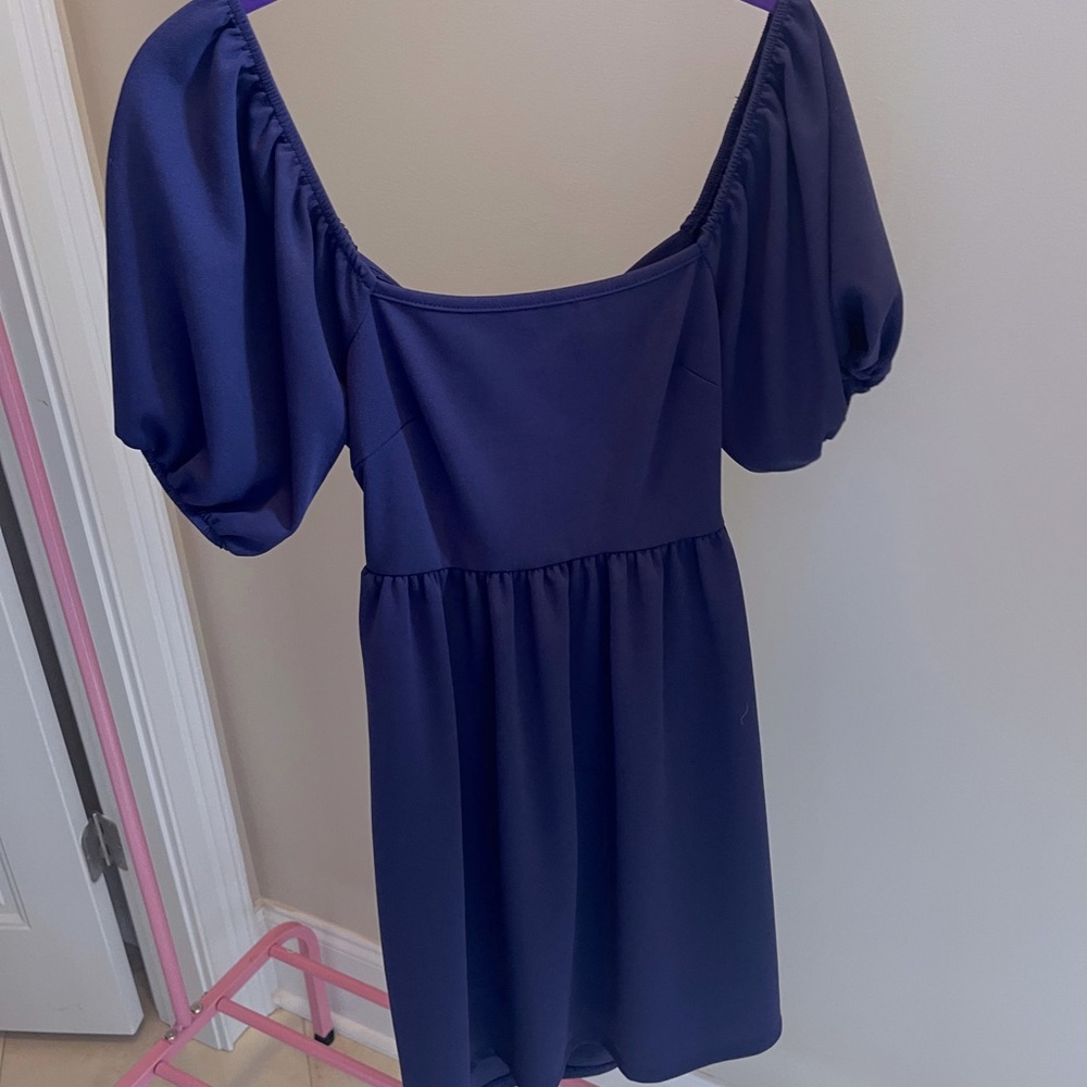 Small Blue Altar’d State Mini Dress